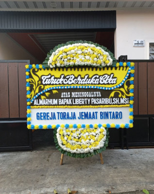 Papan Bunga Duka di Kotabaru