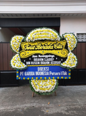 Papan Bunga Duka di Kotabaru