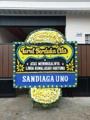 Papan Bunga Duka di Kotabaru