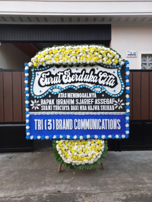 Papan Bunga Duka di Kotabaru